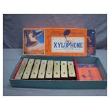 Tudor Metal Xylophone with Original Music Booklet