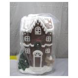 Gingerbread-Style House Decoration