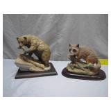 Masterpiece by Homco Wildlife Figurines Set