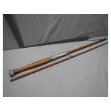 67-Inch Bamboo Fishing Rod
