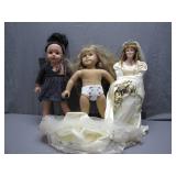 3 Dolls by Noted Makers