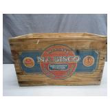 Nabisco Anniversary Wooden Crate
