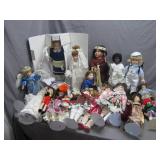 Porcelain and Cloth Dolls