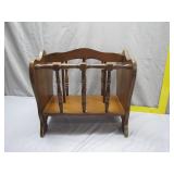 Wooden Magazine or Book Rack