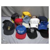 12 Branded Baseball Caps