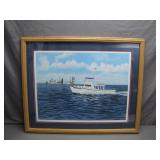 Mary Lou Troutman Comissioned Artwork of Point...