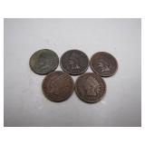 1895-1899 Indian Head Pennies