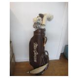 MacGregor Golf Set with Leather Bag