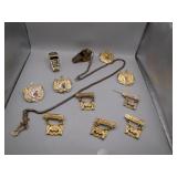 Brass Whistles and Shooting Pins