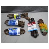 Indoor Extension Cords, 5 Pieces