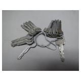Vintage Ford Car Keys