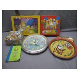 The Simpsons Themed Collectible Lot