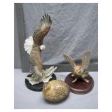 Hand-Painted Bird Figurine Trio Collection