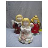 3 Collectible Angel Cookie Jars