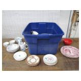 Large Assorted Lot of Dinnerware and Mugs