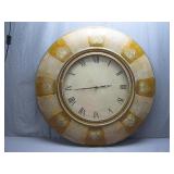 Round Wall Clock With Roman Numerals