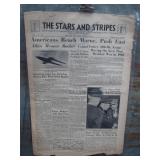 WWII Stars & Stripes Newspaper: Aug. 29, 1944