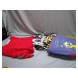 Blanket, Tote, and Hangers