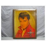 Elvis Plaque Wall Clock with Iconic Design