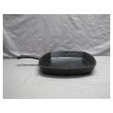 Cast Iron Square Skillet Marked Made in USA
