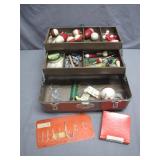 JC Higgins Tackle Box with Contents