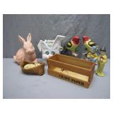 Decorative Figurines and Box