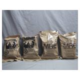 4 U.S. Military MRE Rations