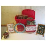 Holiday-Themed Decor With Storage