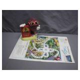 1987 California Raisins Bank With Game Board