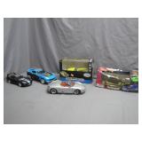 Model Cars with Kits and Boxes