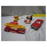 Toy Vehicles and Figures