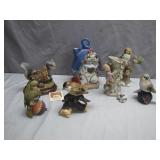 Figurines Featuring Birds, Squirrels, and More