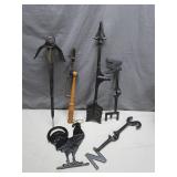 Rooster Weather Vane Set