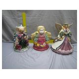 Trio of Angel-Themed Cookie Jars