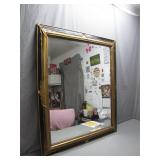 Elegant Wall Mirror With Ornate Frame