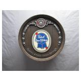 Pabst Blue Ribbon Barrel Wall Display