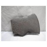 Rustic Iron Axe Head with Weathered Patina