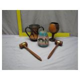 Decorative Vessels and Gavels
