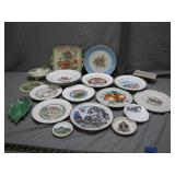 Eclectic Collection of Decorative Plates