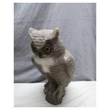 Resin and Foam Owl Decoy