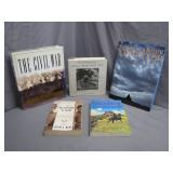 Historical Book Lot: Civil War & Frontier Themes