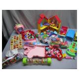 Toys With Playhouse and Figurines