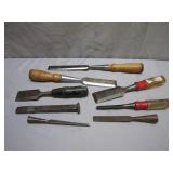 Vintage Woodworking Chisels
