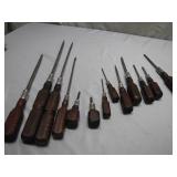 Wooden-Handled Screwdrivers