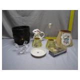 Decorative Lot: Bunny, Shades & More