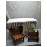 Doll Furniture With Three Pieces
