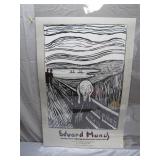 Edvard Munch Exhibition Poster