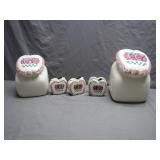 Ceramic Canister and Shaker Set