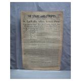 WWII Stars & Stripes Newspaper, July 19, 1944