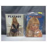 August & September 1968 Playboy Magazines
